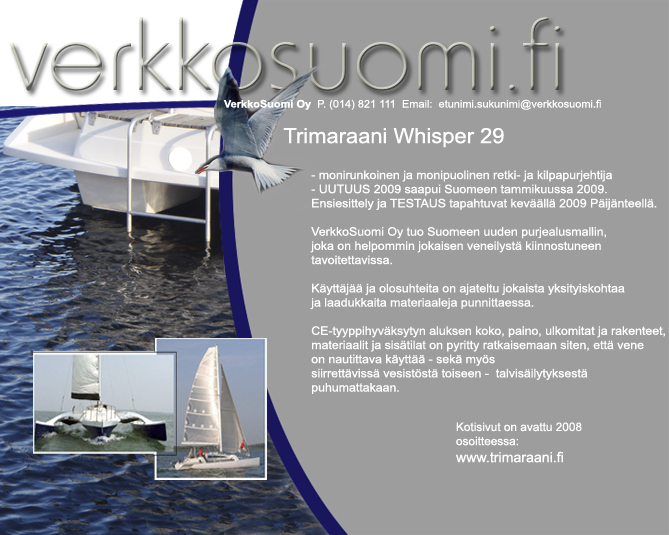 >>> Siirry kotisivulle  trimaraani.fi